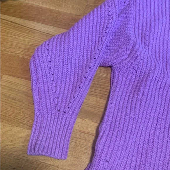 Like new Free People “Nightingale” oversized cardigan! 💜 - Picture 4 of 8